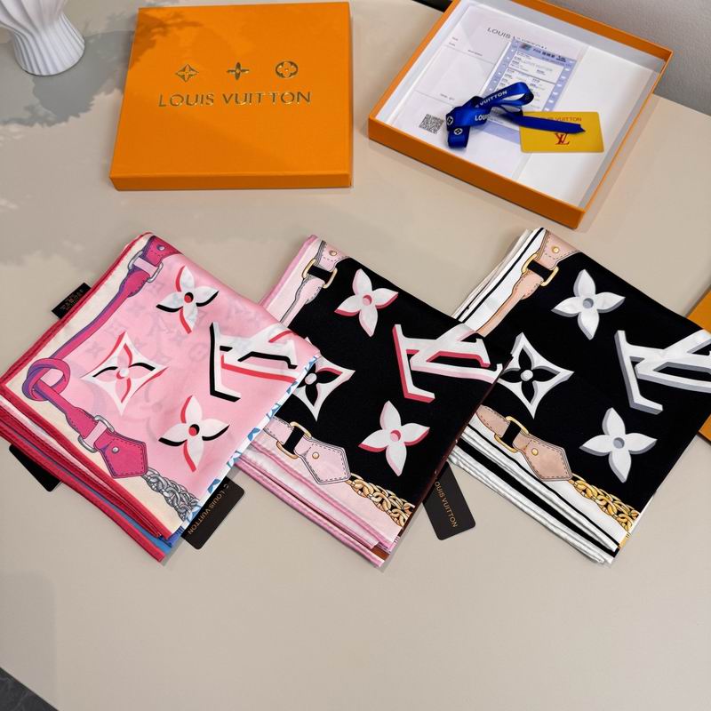 LV silk scarf 90X90cm E050906